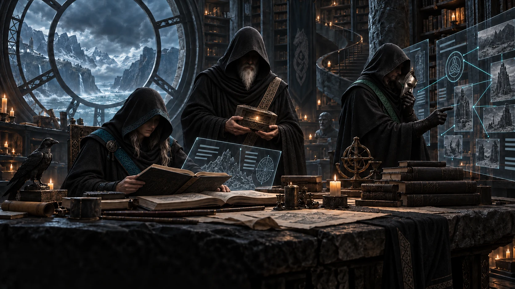 Kutatás és elemzés – fantasy műhely, együtt dolgozó szereplőkkel
